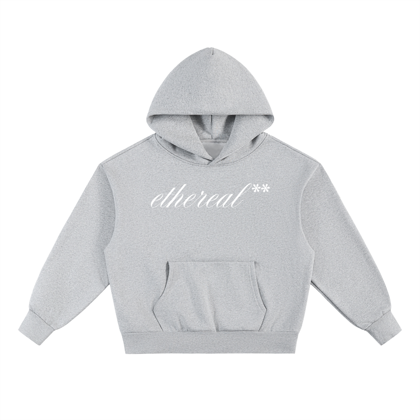 ethereal** calligraphic heavyweight hoodie (EXCLUSIVE)