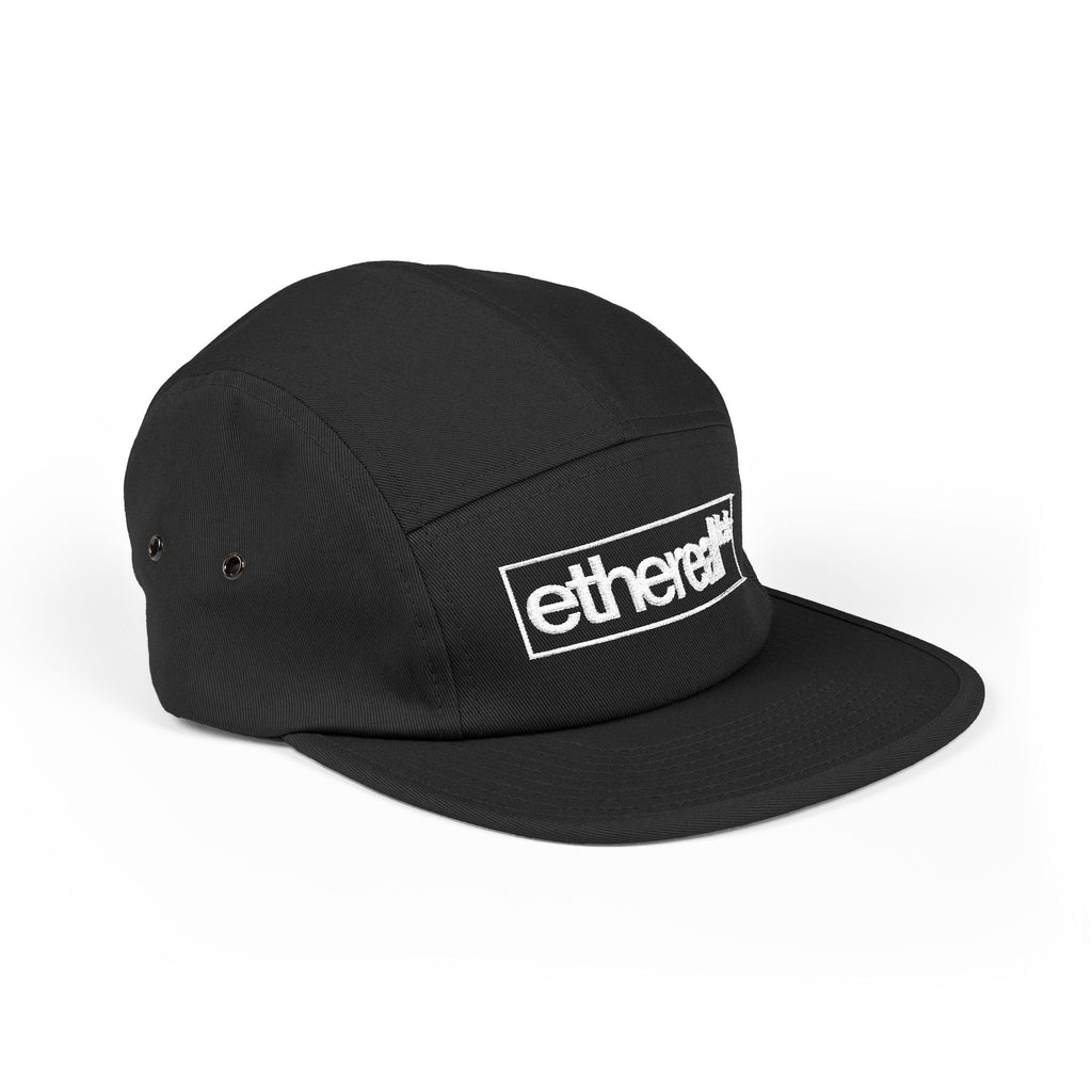 ethereal**  embroidered  5-panel hat (BASIC)