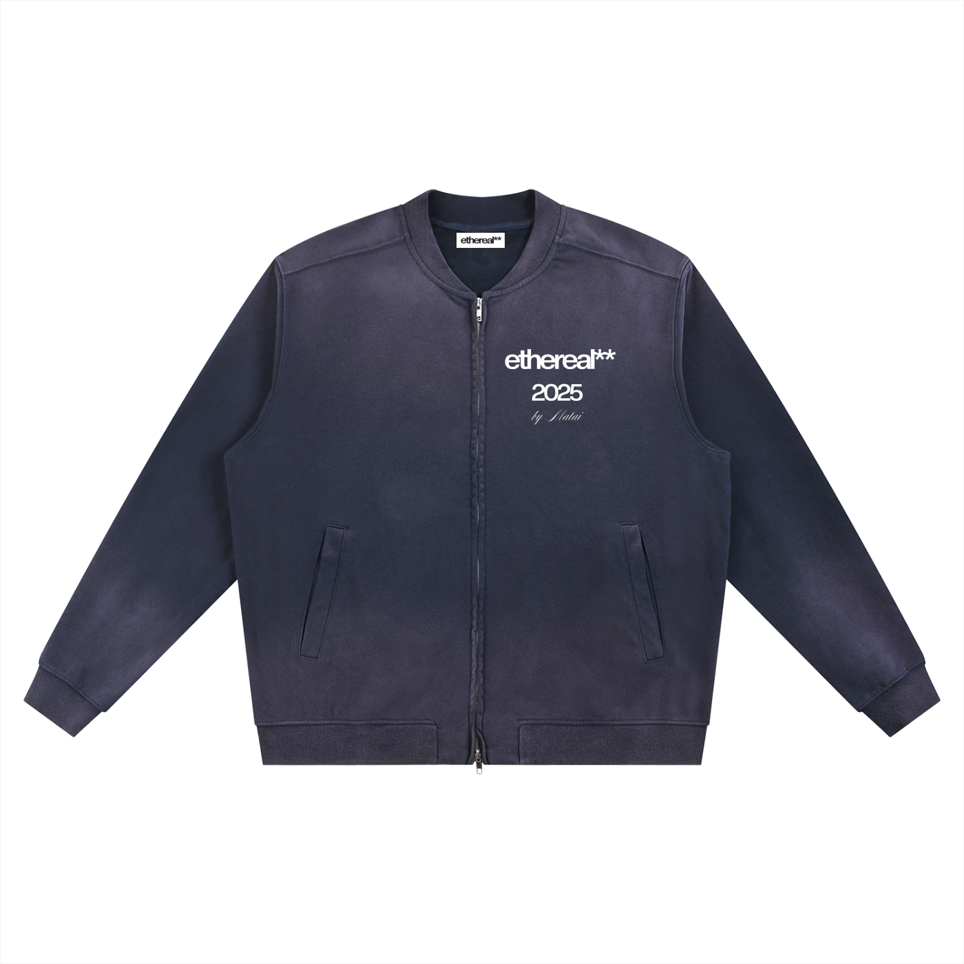 ethereal** baseball jacket (EXCLUSIVE)