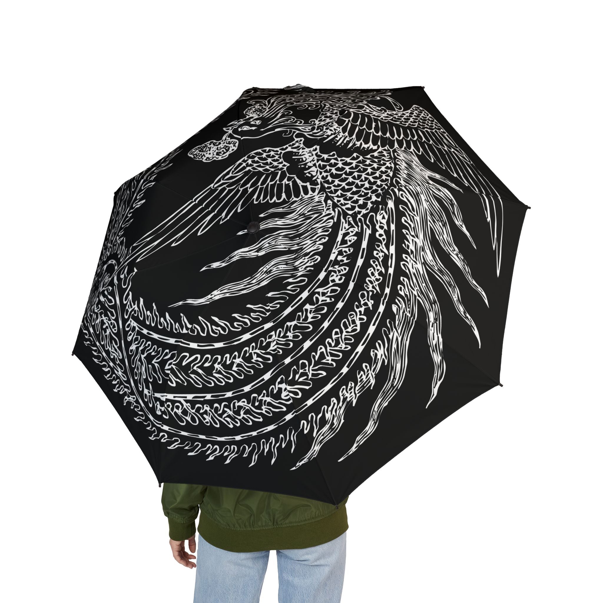 peacock umbrella