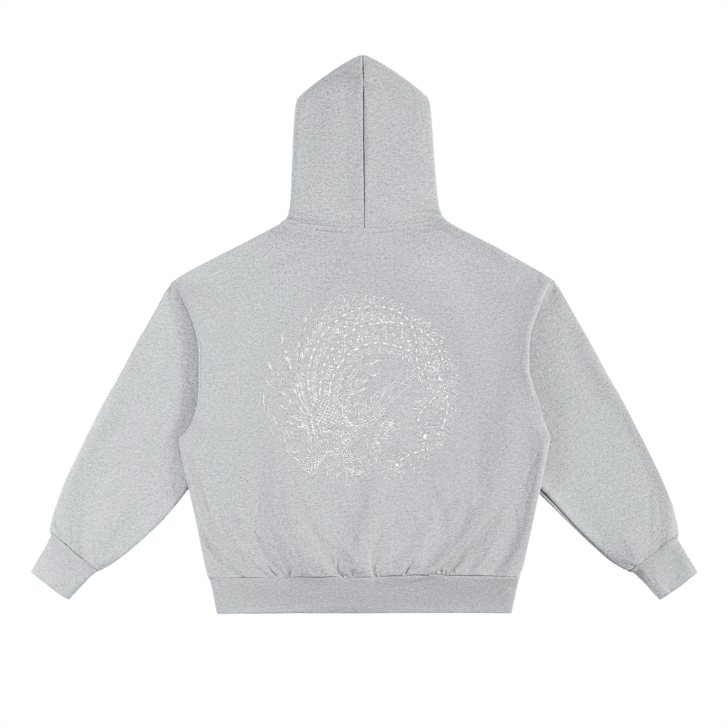 ethereal** calligraphic heavyweight hoodie (EXCLUSIVE)