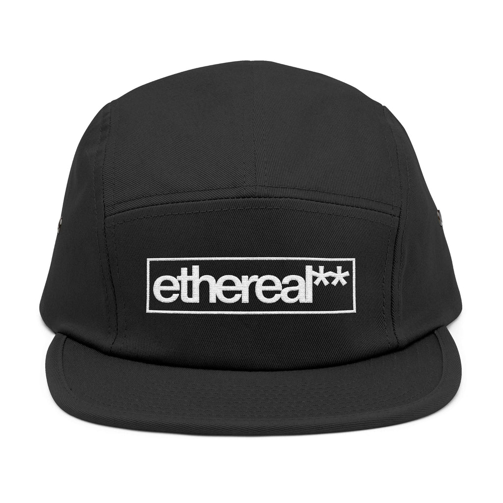 ethereal**  embroidered  5-panel hat (BASIC)