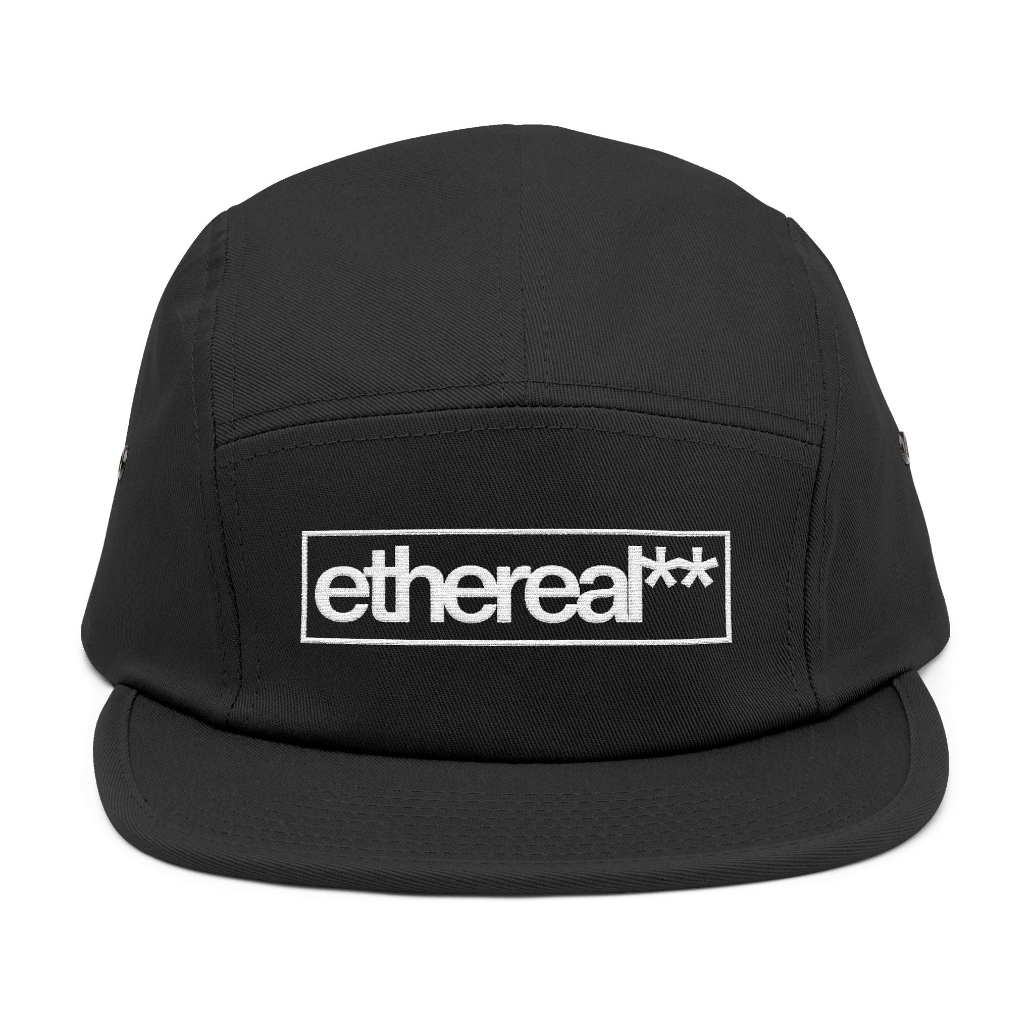 ethereal**  embroidered  5-panel hat (BASIC)