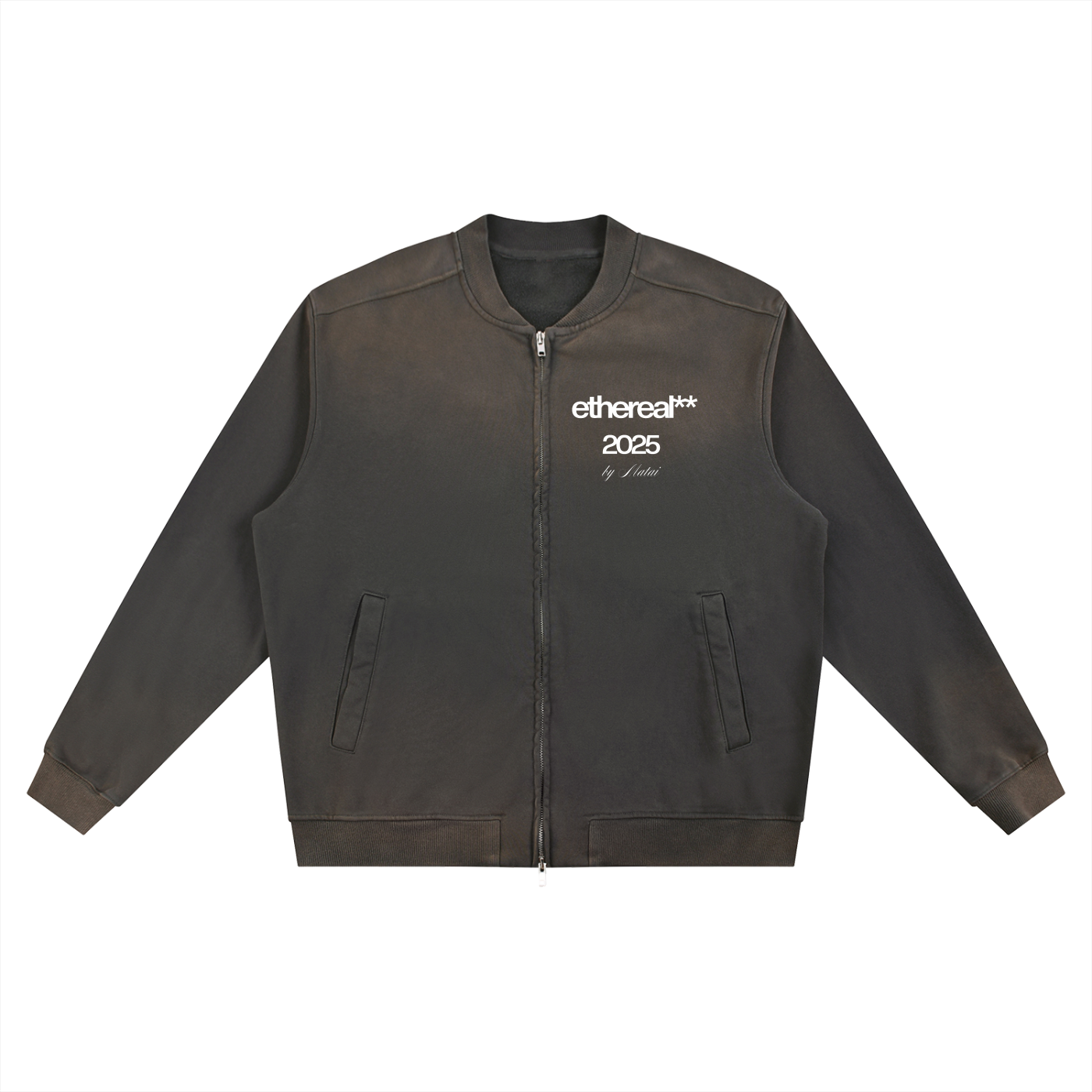 ethereal** baseball jacket (EXCLUSIVE)