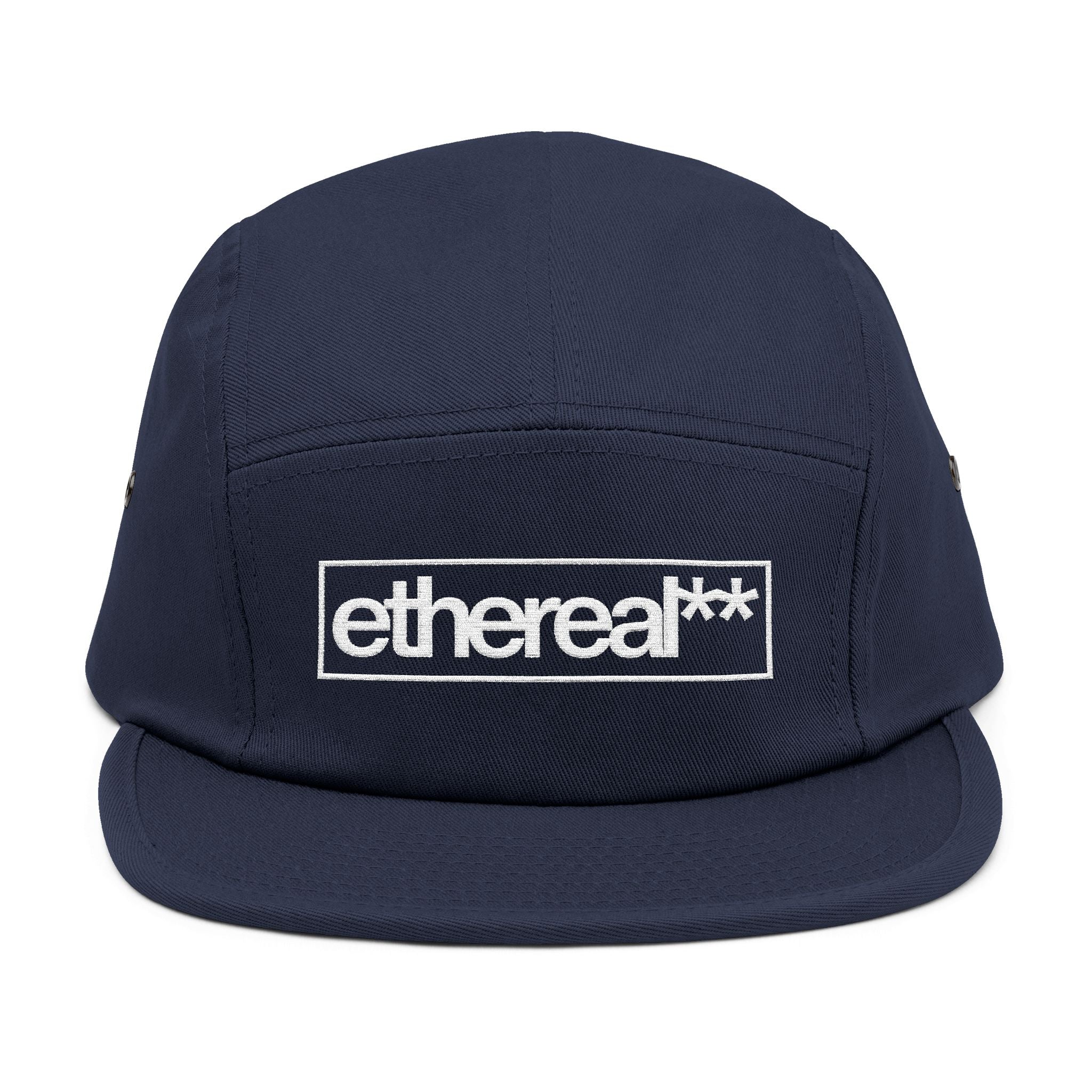 ethereal**  embroidered  5-panel hat (BASIC)