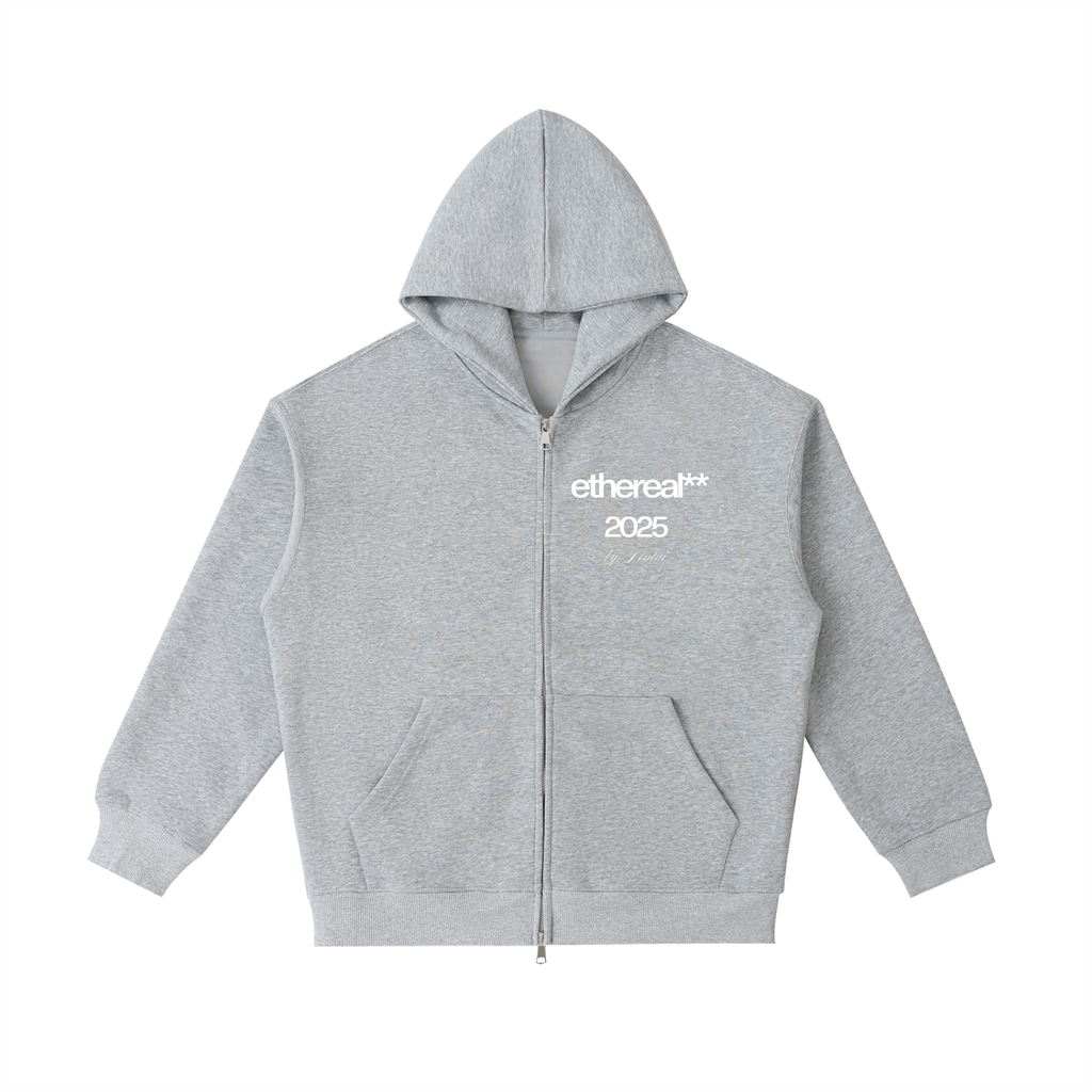 ethereal** heavyweight zip-up hoodie (EXCLUSIVE)