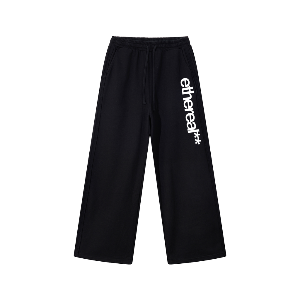 ethereal straight-leg sweatpants (EXCLUSIVE)