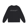 ethereal** black drop shoulder sweatshirt (EXCLUSIVE)