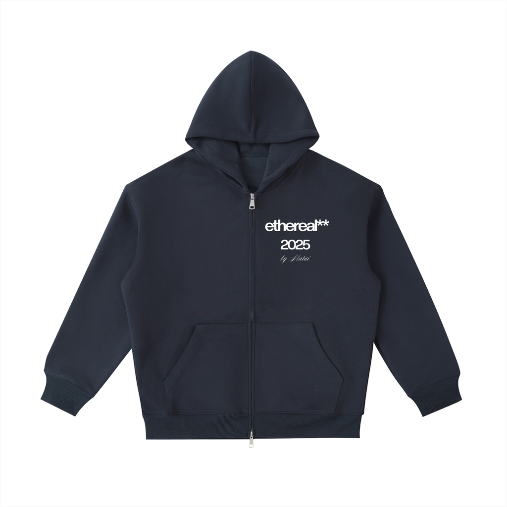 ethereal** heavyweight zip-up hoodie (EXCLUSIVE)