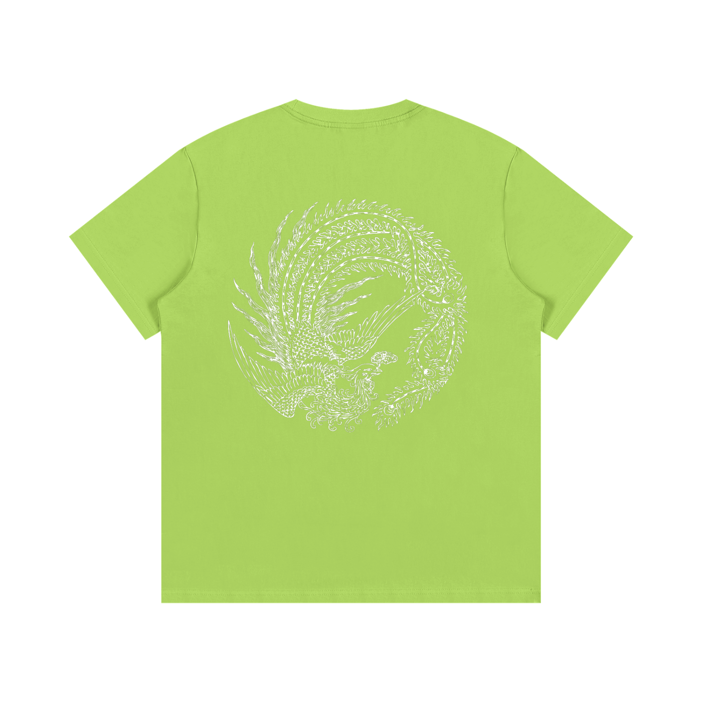 ethereal** peacock tee (BASIC)