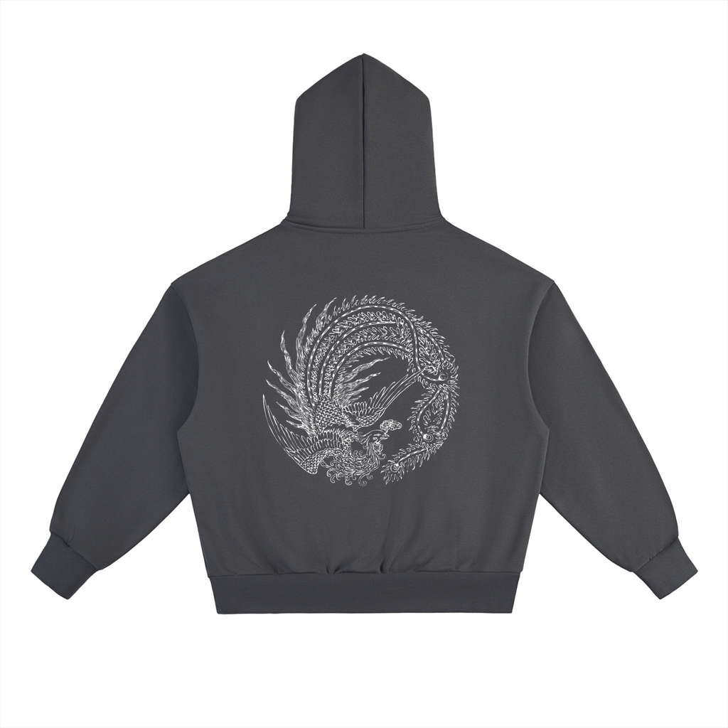 ethereal** calligraphic heavyweight hoodie (EXCLUSIVE)