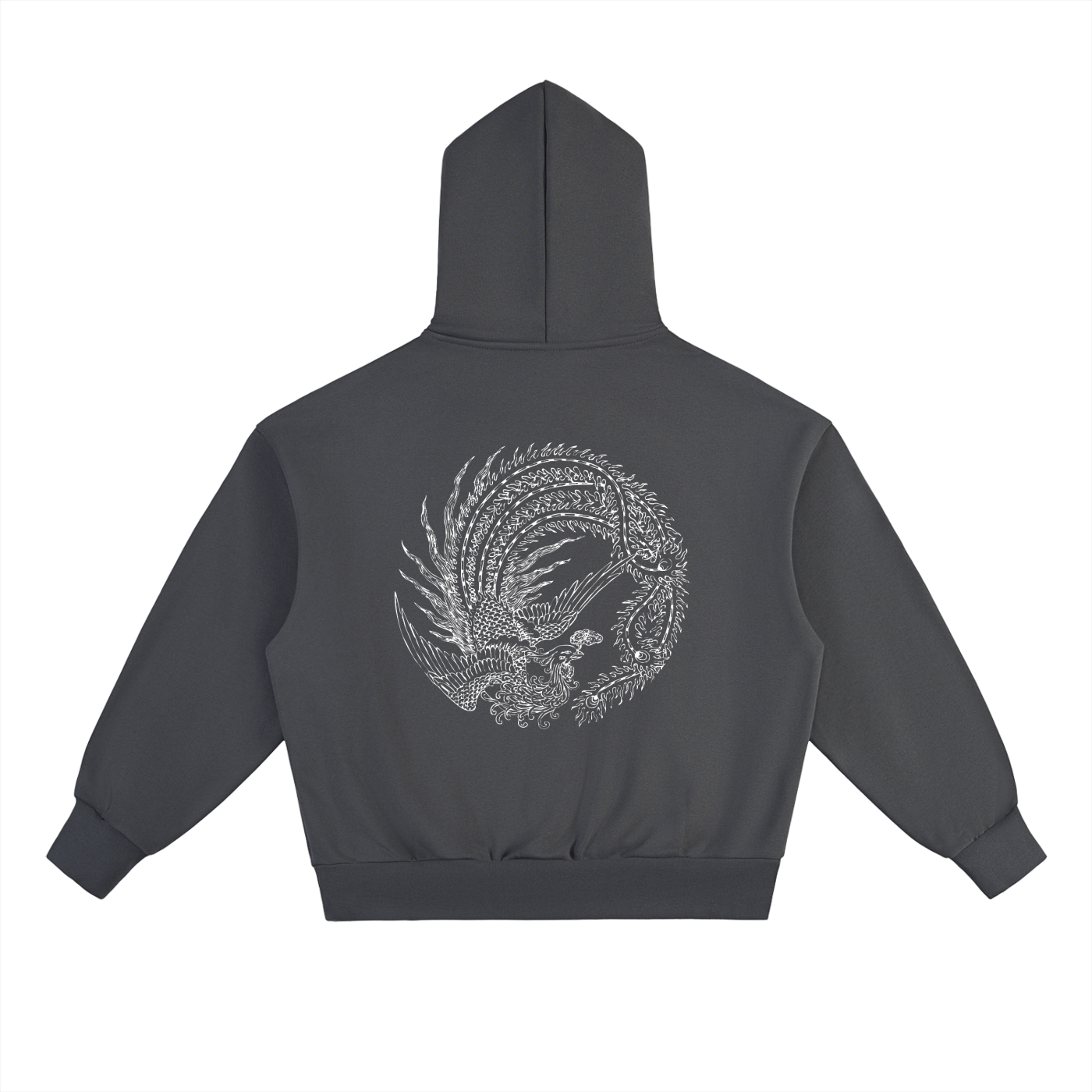 ethereal** calligraphic heavyweight hoodie (EXCLUSIVE)