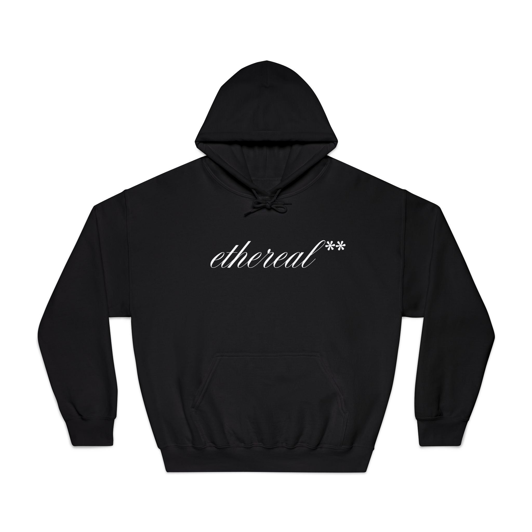 ethereal** calligraphic hoodie (BASIC)