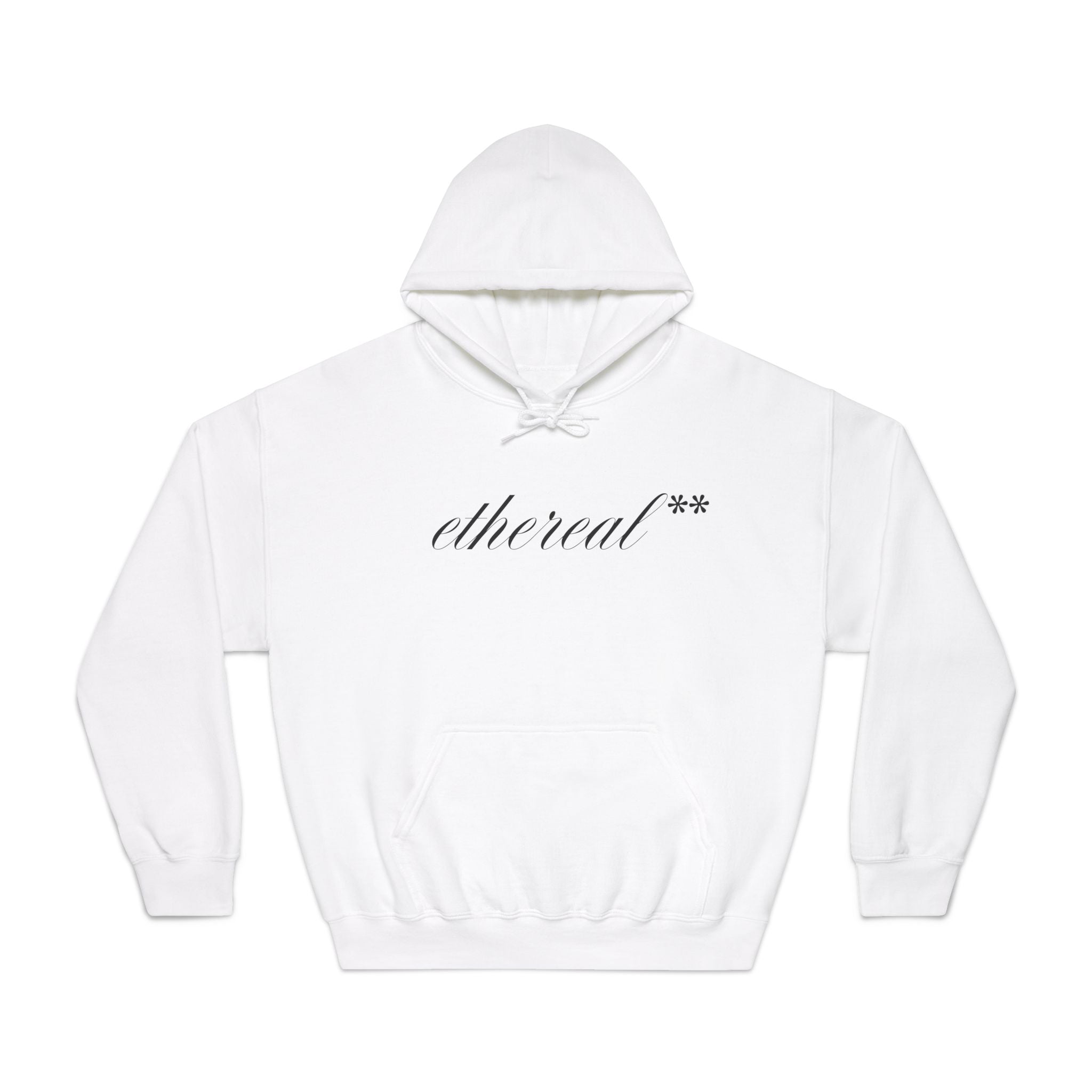 ethereal** calligraphic hoodie (BASIC)