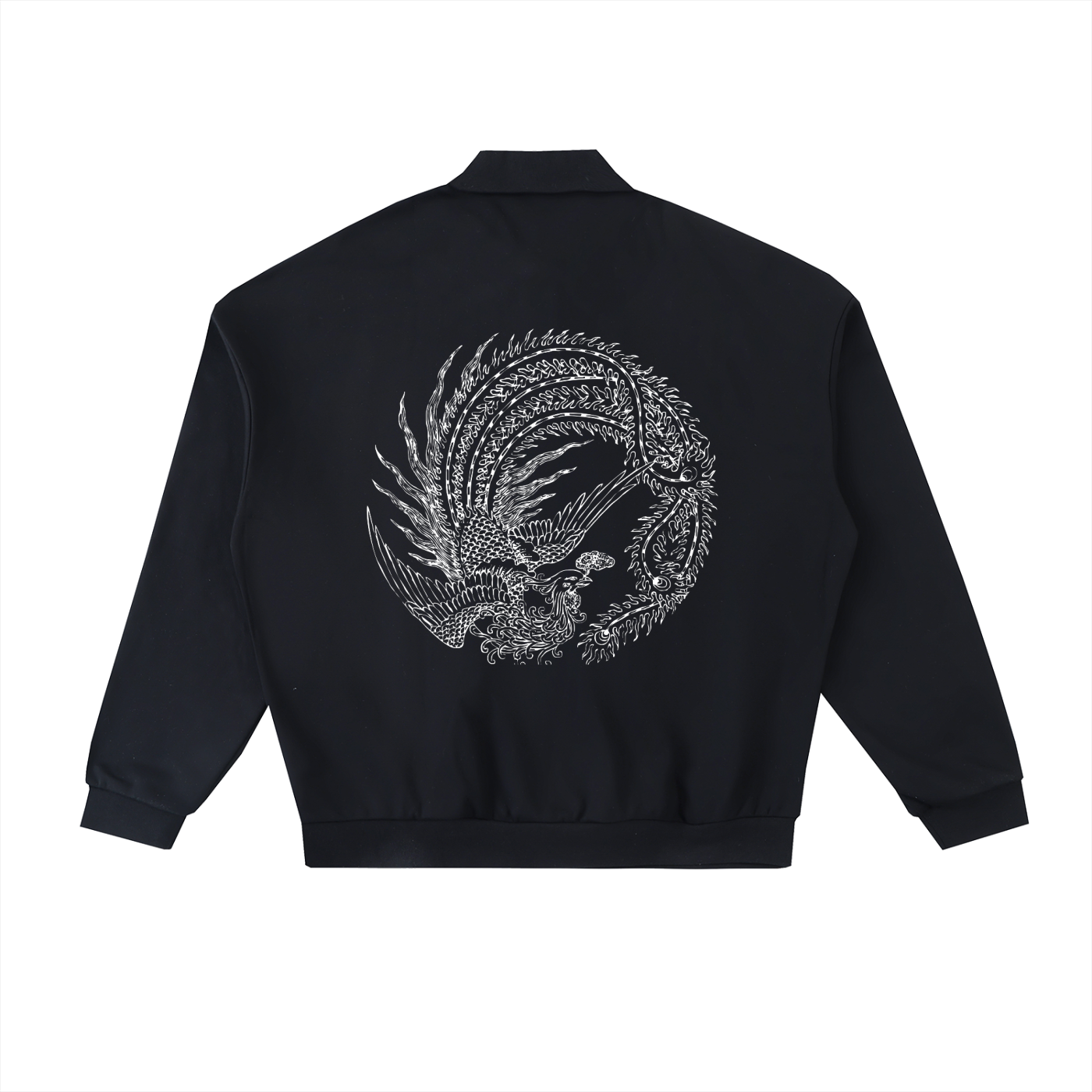 ethereal** Heavyweight Fleece Polo Sweatshirt (EXCLUSIVE)