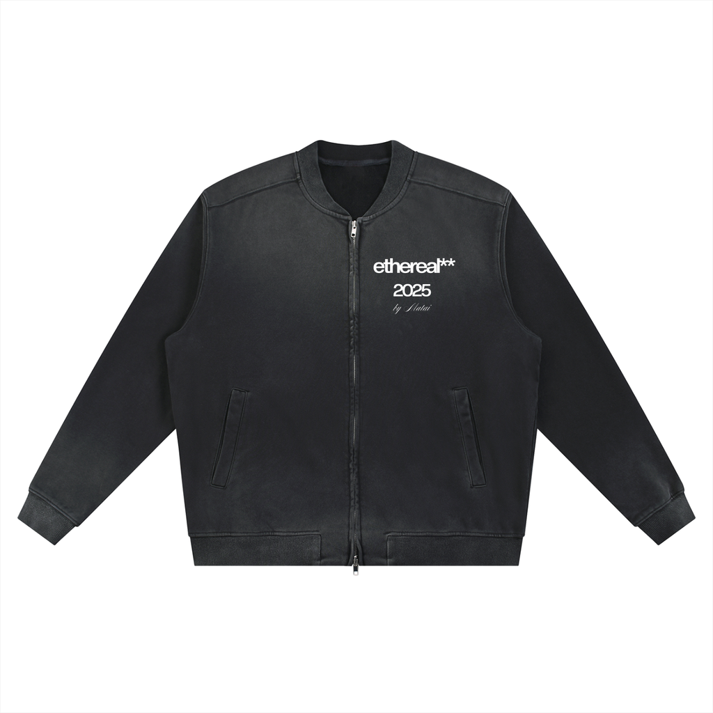 ethereal** baseball jacket (EXCLUSIVE)