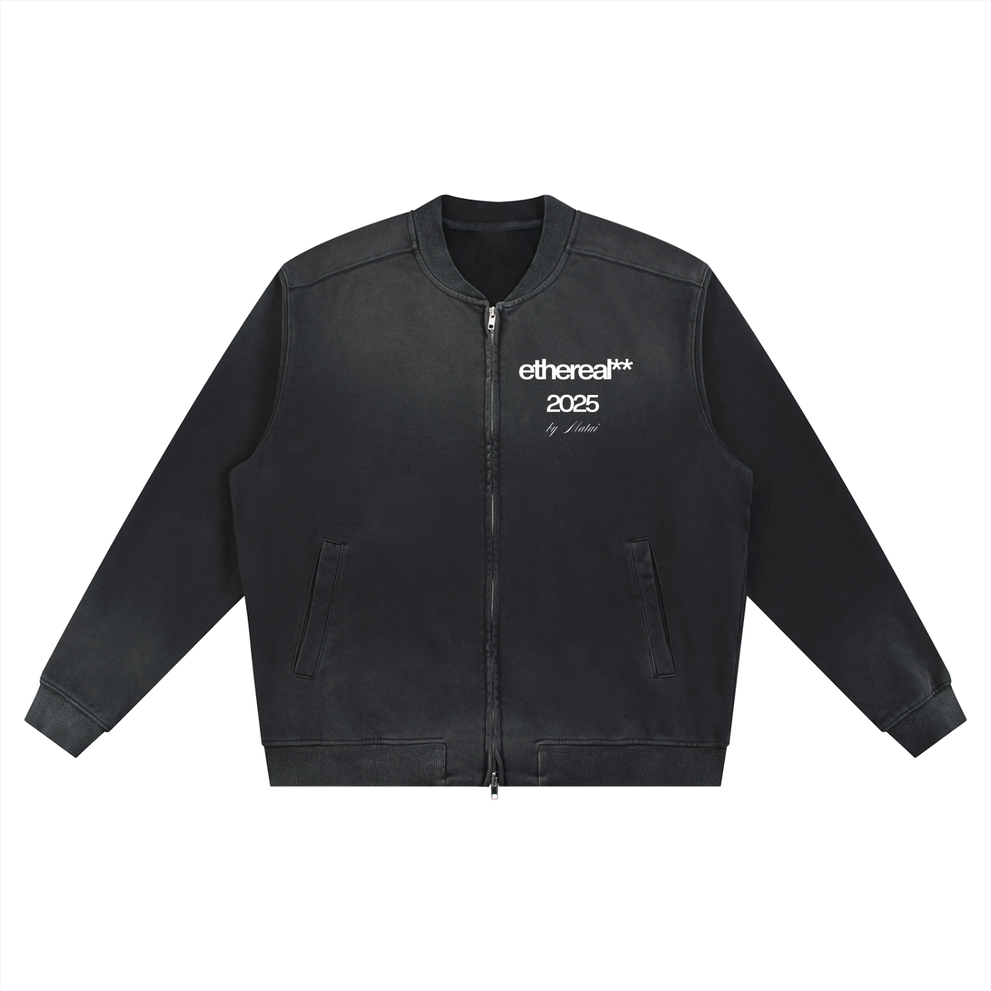 ethereal** baseball jacket (EXCLUSIVE)