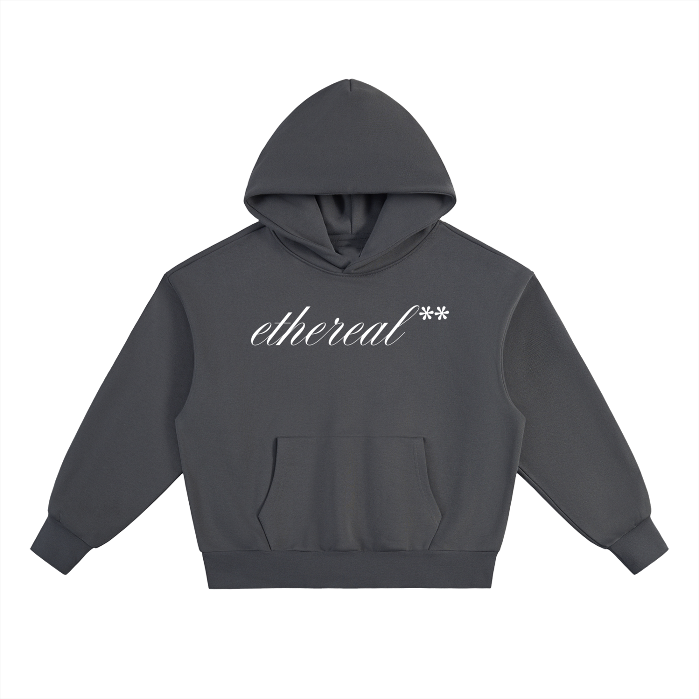 ethereal** calligraphic heavyweight hoodie (EXCLUSIVE)