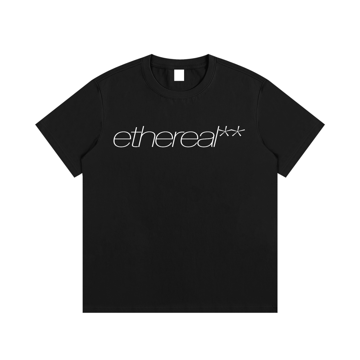 ethereal** peacock tee (BASIC)